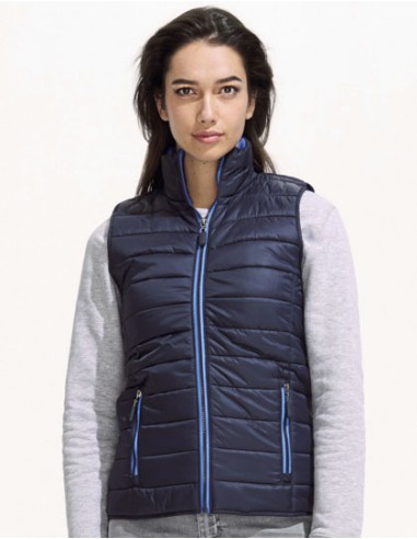 SOL-01437-Womens Lightweight Bodywarmer Wave